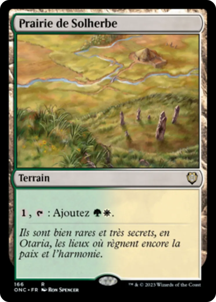 Prairie de Solherbe — Phyrexia: All Will Be One Commander — Magic: The Gathering
