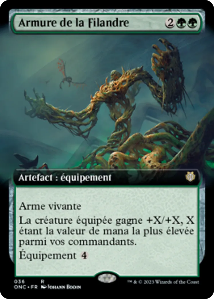 Armure de la Filandre from Phyrexia: All Will Be One Commander - Magic: The Gathering