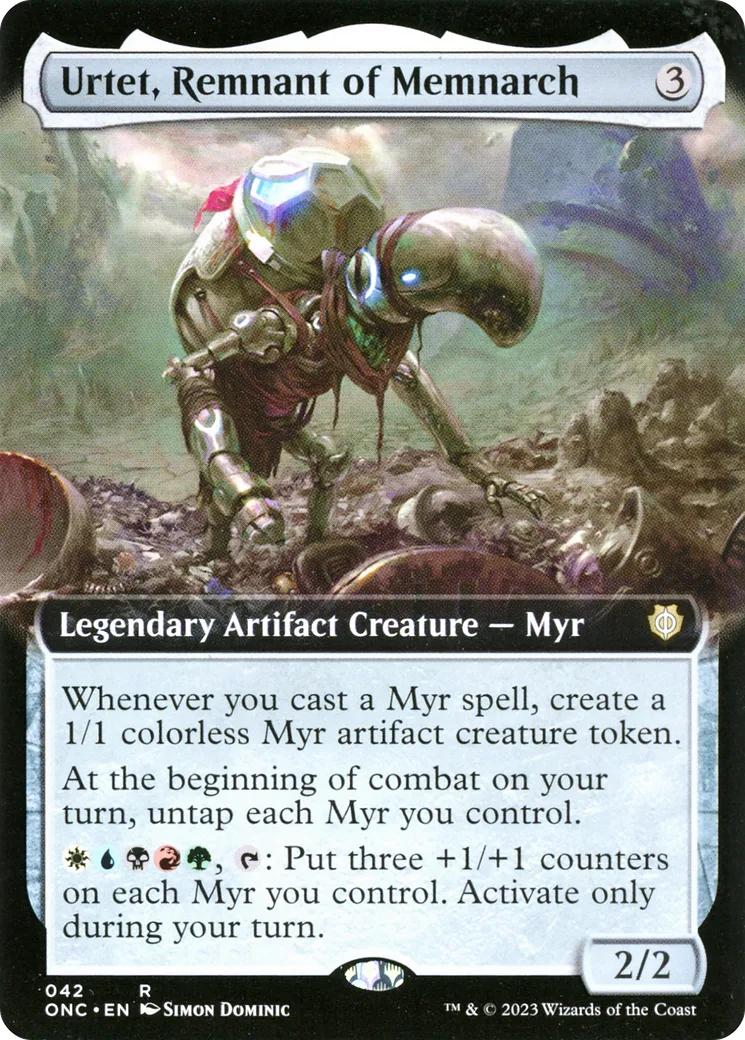 Urtet, Remnant of Memnarch — Phyrexia: All Will Be One Commander — Magic: The Gathering