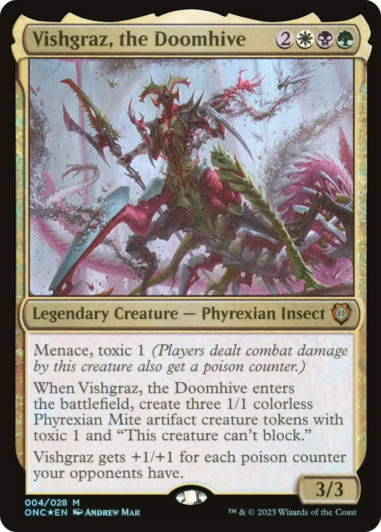 Vishgraz, the Doomhive — Phyrexia: All Will Be One Commander — Magic: The Gathering