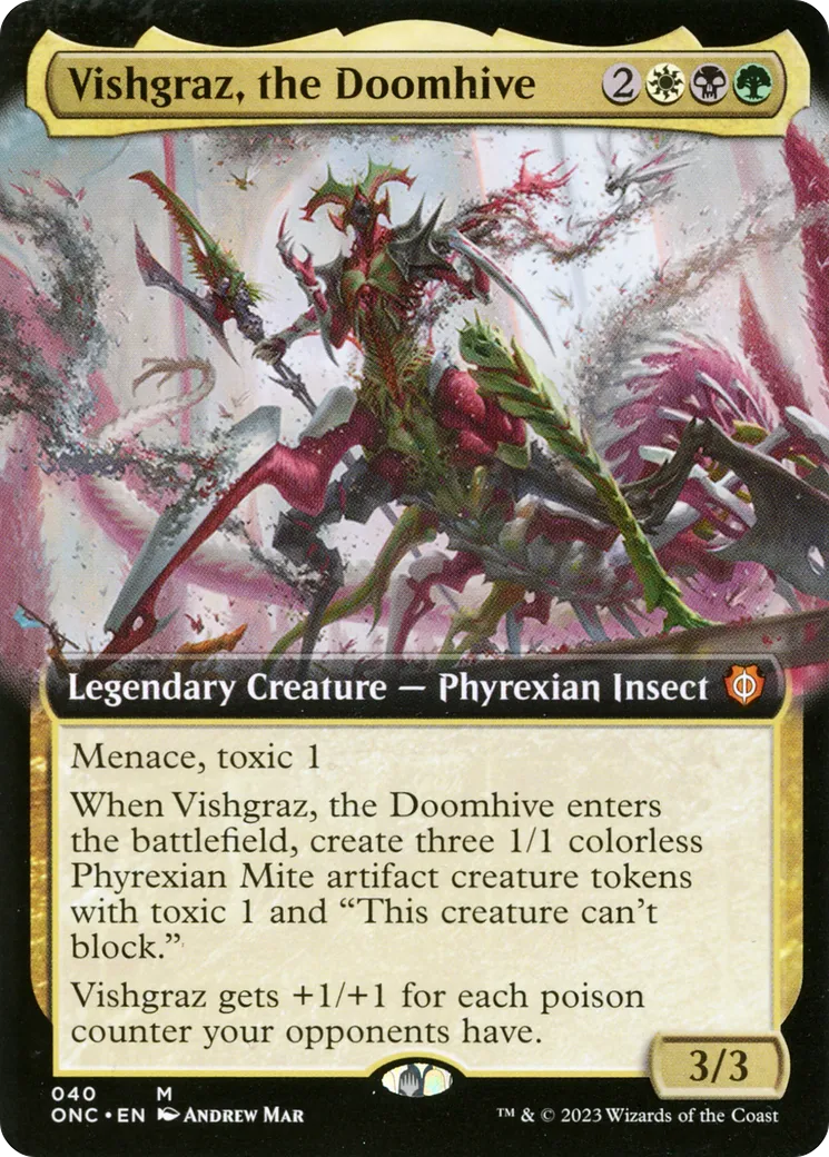 Vishgraz, the Doomhive — Phyrexia: All Will Be One Commander — Magic: The Gathering