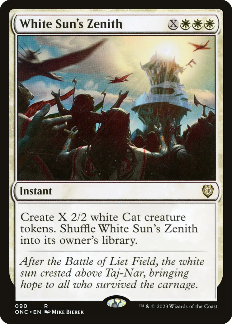 White Sun's Zenith from Phyrexia: All Will Be One Commander - Magic: The Gathering