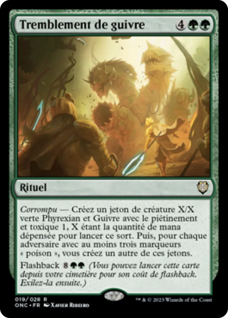 Tremblement de guivre — Phyrexia: All Will Be One Commander — Magic: The Gathering