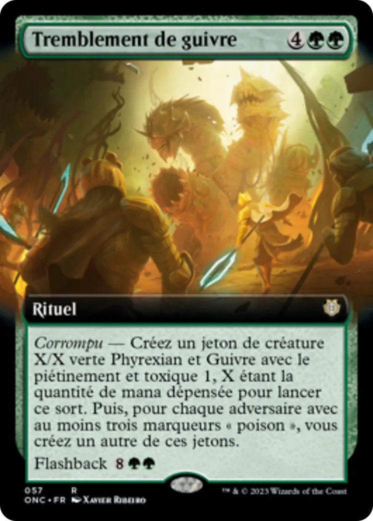 Tremblement de guivre — Phyrexia: All Will Be One Commander — Magic: The Gathering