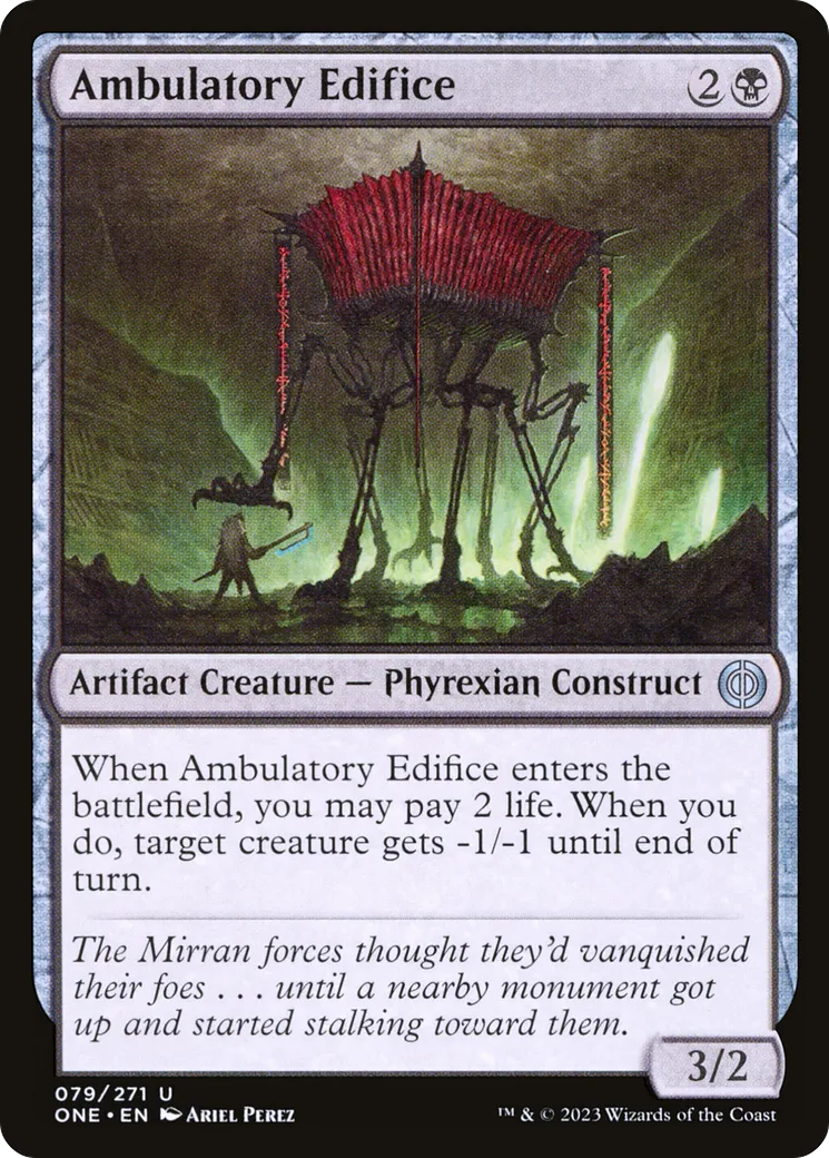 Ambulatory Edifice — Phyrexia: All Will Be One — Magic: The Gathering
