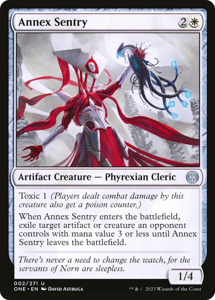 Sentinelle d'annexion — Phyrexia: All Will Be One — Magic: The Gathering