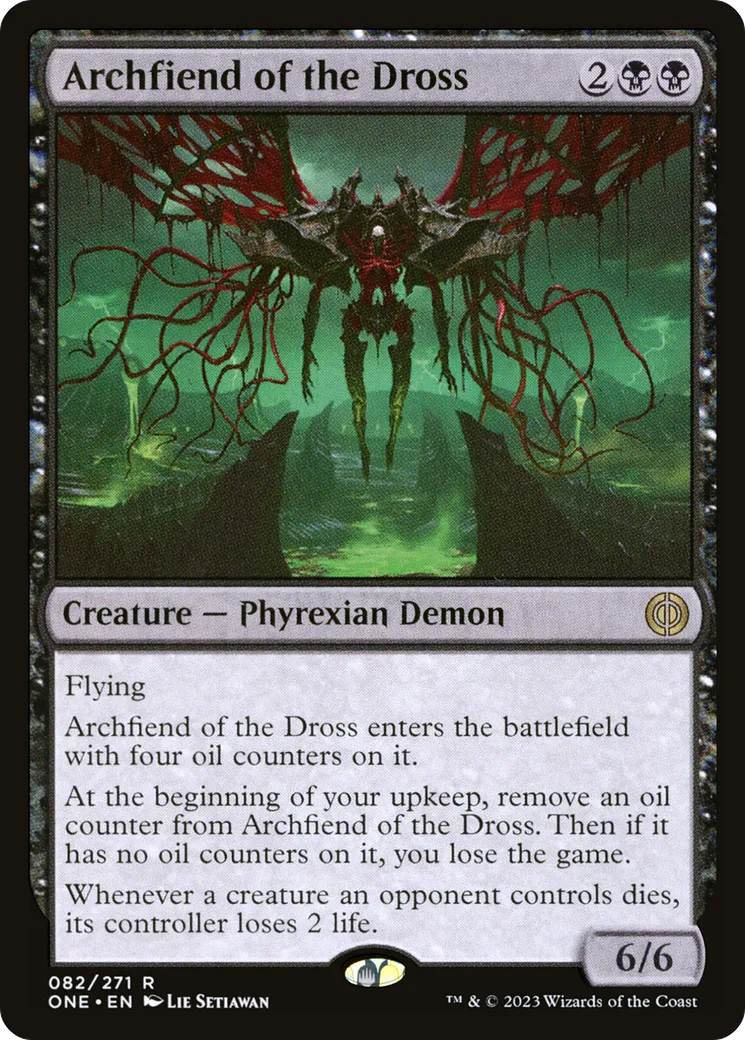 Archfiend of the Dross — Phyrexia: All Will Be One — Magic: The Gathering