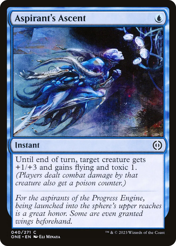 Ascension de l'aspirant — Phyrexia: All Will Be One — Magic: The Gathering