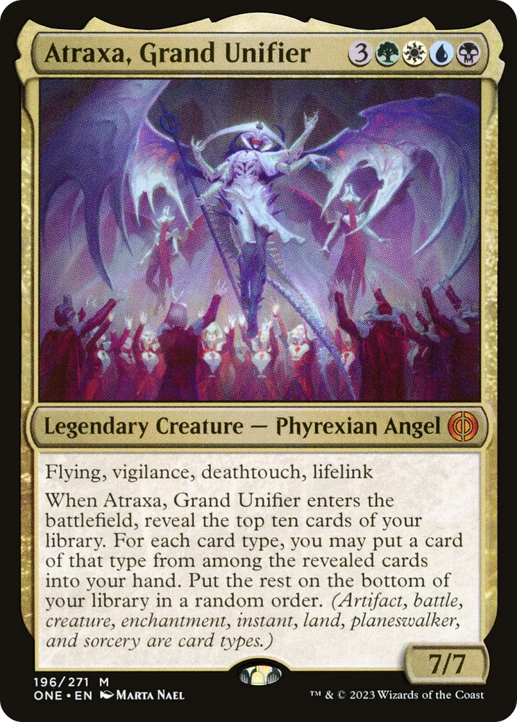 Atraxa, Grand Unifier — Phyrexia: All Will Be One — Magic: The Gathering