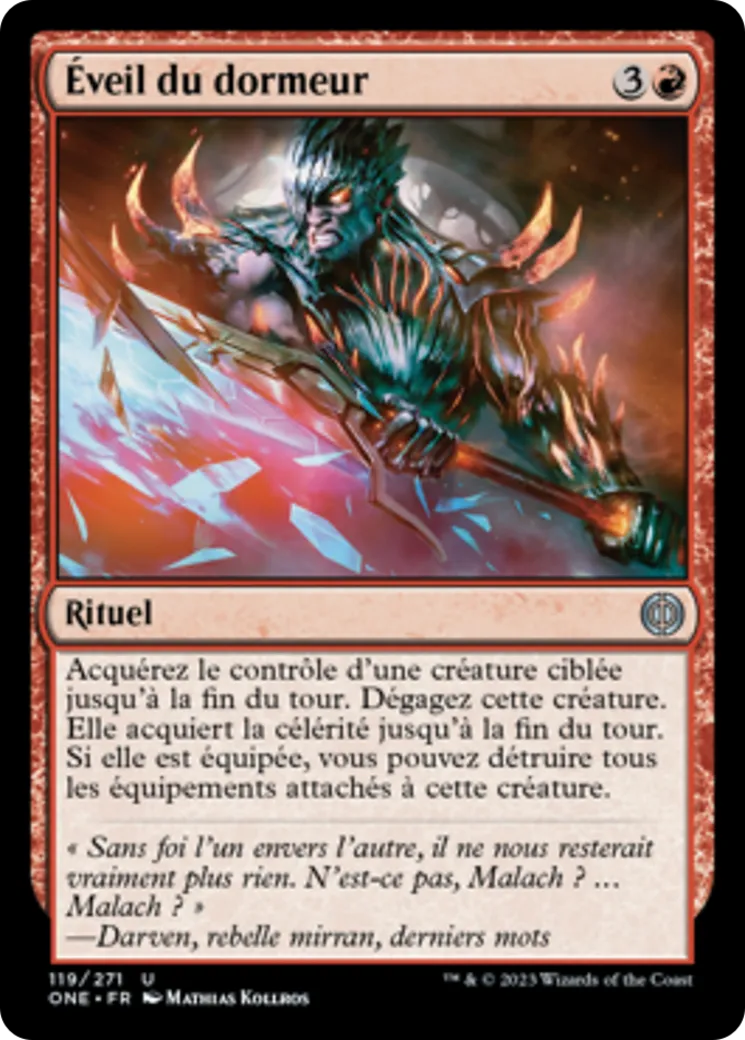 Éveil du dormeur — Phyrexia: All Will Be One — Magic: The Gathering