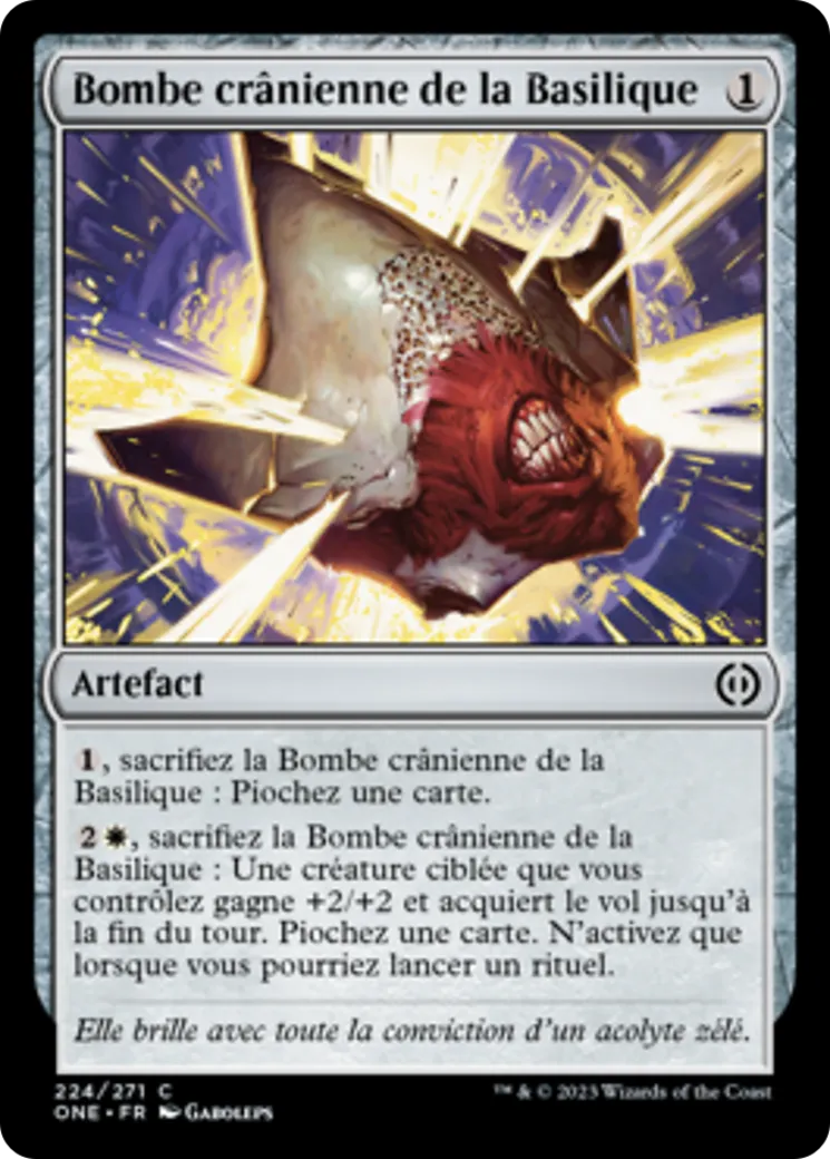 Bombe crânienne de la Basilique — Phyrexia: All Will Be One — Magic: The Gathering