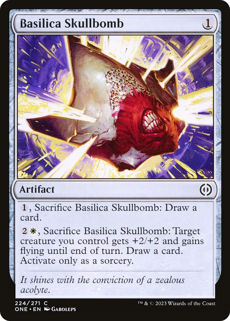 Bombe crânienne de la Basilique — Phyrexia: All Will Be One — Magic: The Gathering