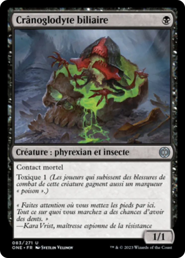 Crânoglodyte biliaire — Phyrexia: All Will Be One — Magic: The Gathering