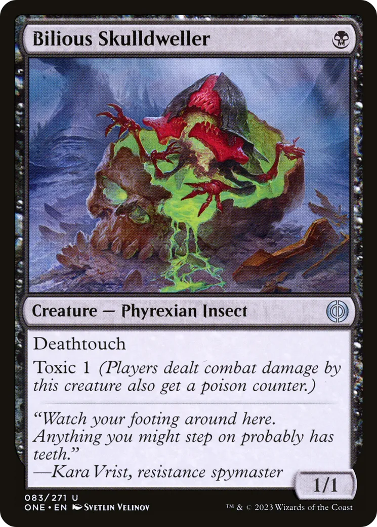 Bilious Skulldweller — Phyrexia: All Will Be One — Magic: The Gathering