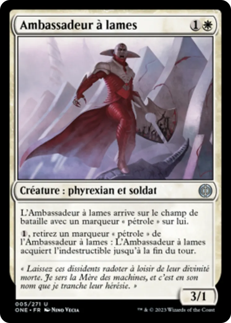 Ambassadeur à lames — Phyrexia: All Will Be One — Magic: The Gathering