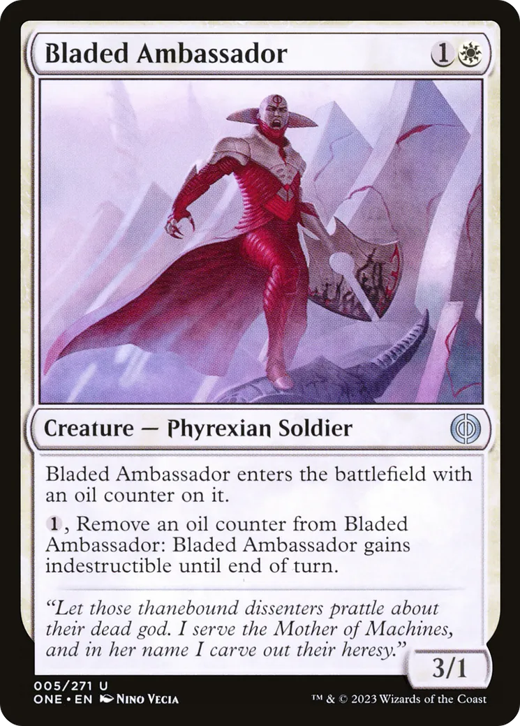 Ambassadeur à lames — Phyrexia: All Will Be One — Magic: The Gathering
