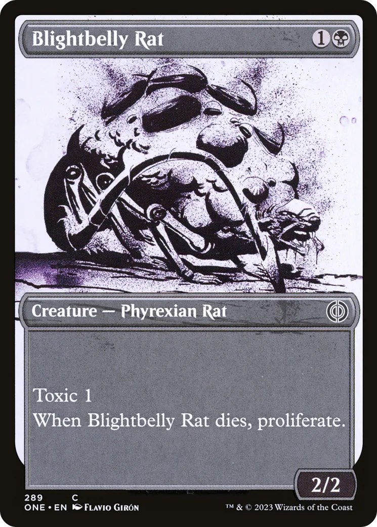 Blightbelly Rat — Phyrexia: All Will Be One — Magic: The Gathering