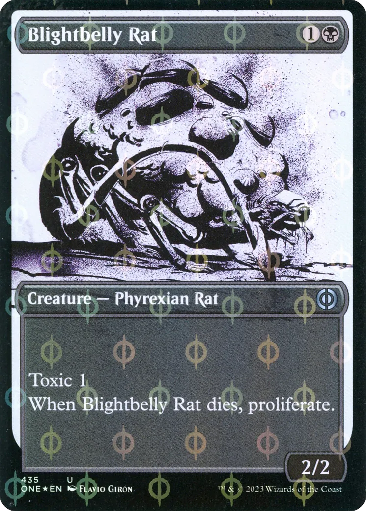 Rat au ventre de peste — Phyrexia: All Will Be One — Magic: The Gathering
