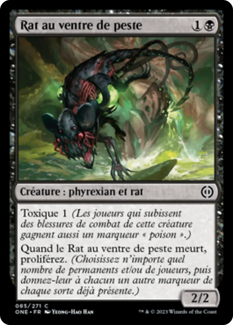 Rat au ventre de peste — Phyrexia: All Will Be One — Magic: The Gathering