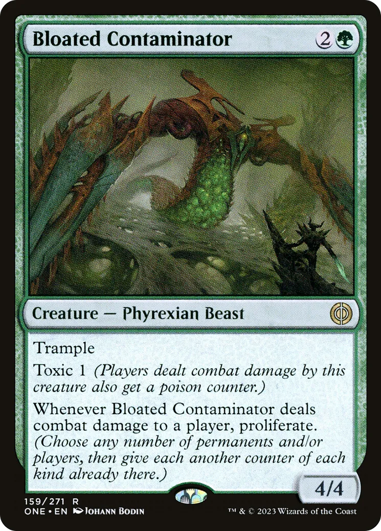Bloated Contaminator — Phyrexia: All Will Be One — Magic: The Gathering