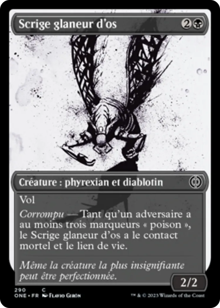 Scrige glaneur d'os — Phyrexia: All Will Be One — Magic: The Gathering