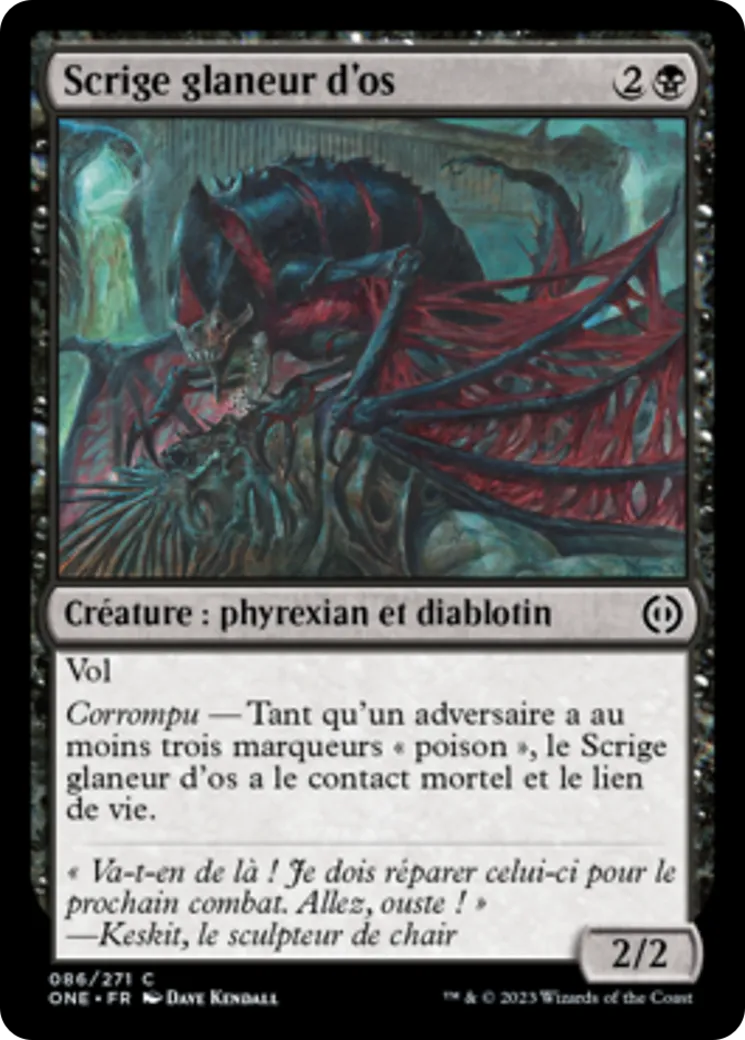 Scrige glaneur d'os — Phyrexia: All Will Be One — Magic: The Gathering