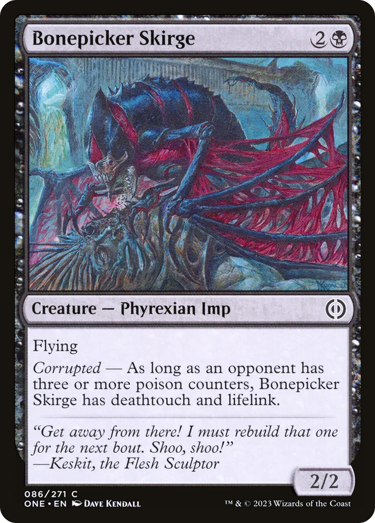 Bonepicker Skirge — Phyrexia: All Will Be One — Magic: The Gathering