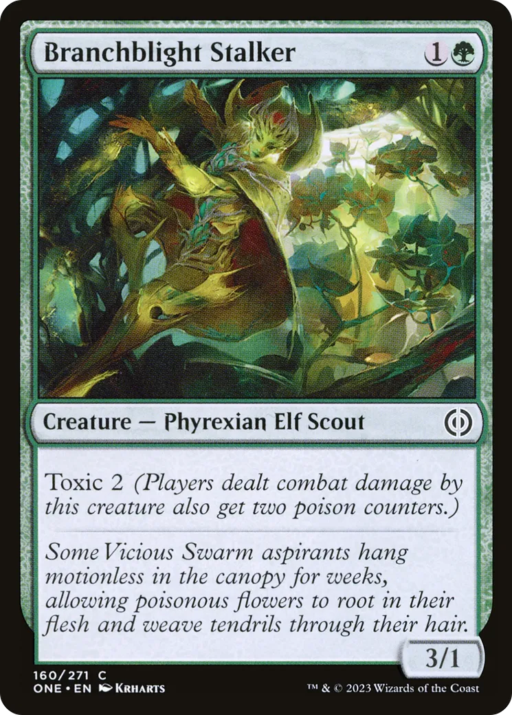 Pisteuse pestebranche — Phyrexia: All Will Be One — Magic: The Gathering