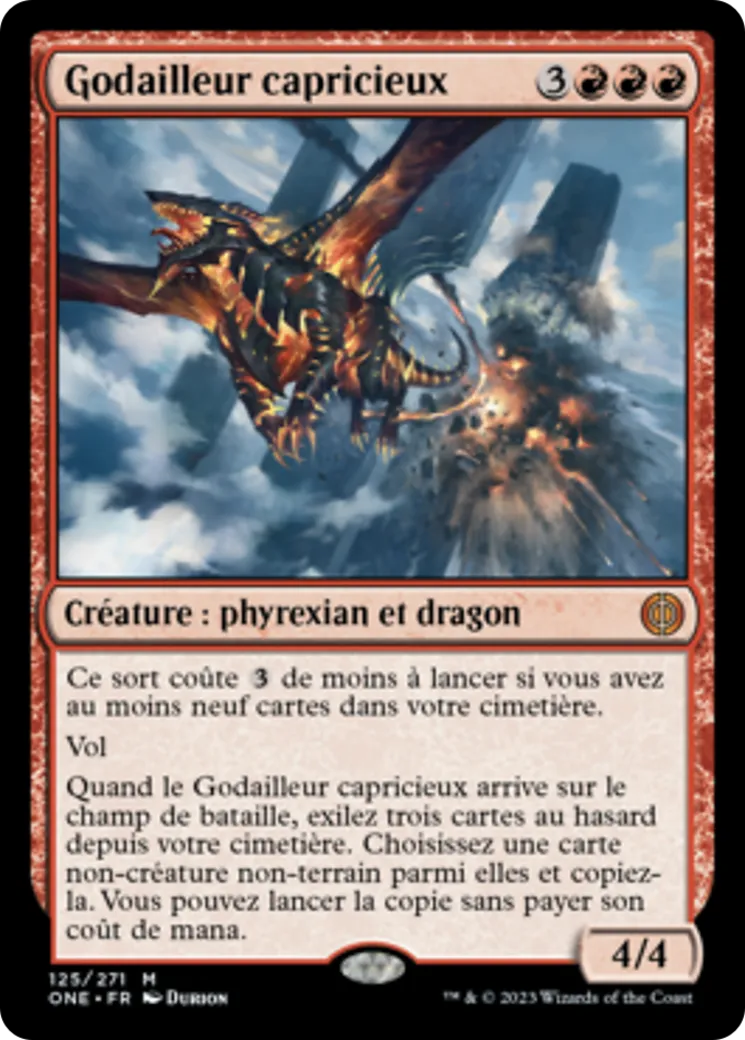 Godailleur capricieux — Phyrexia: All Will Be One — Magic: The Gathering