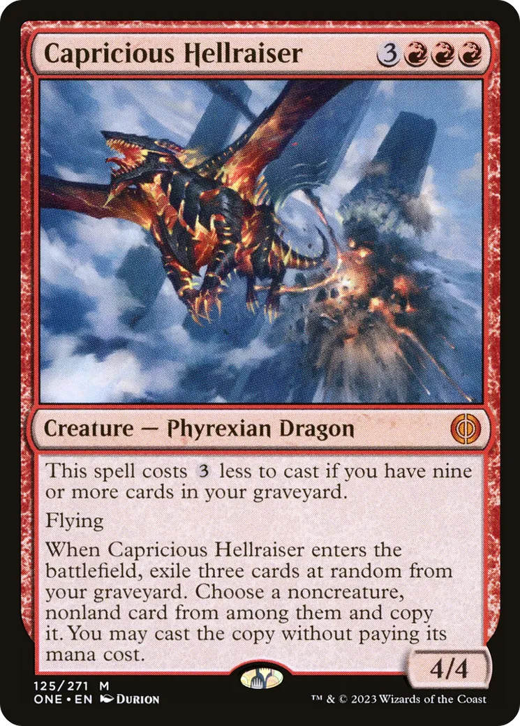 Godailleur capricieux — Phyrexia: All Will Be One — Magic: The Gathering
