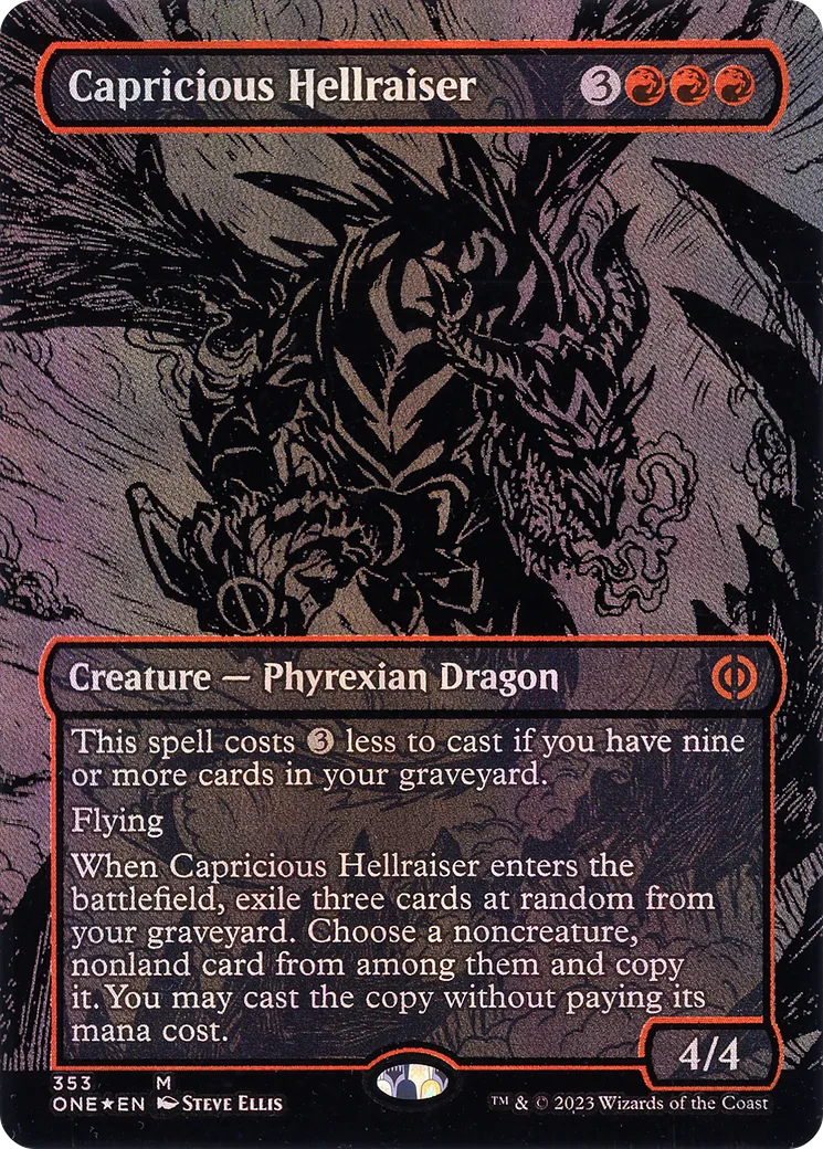 Capricious Hellraiser — Phyrexia: All Will Be One — Magic: The Gathering
