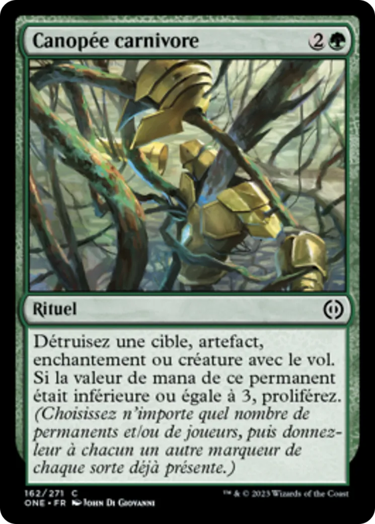 Canopée carnivore — Phyrexia: All Will Be One — Magic: The Gathering