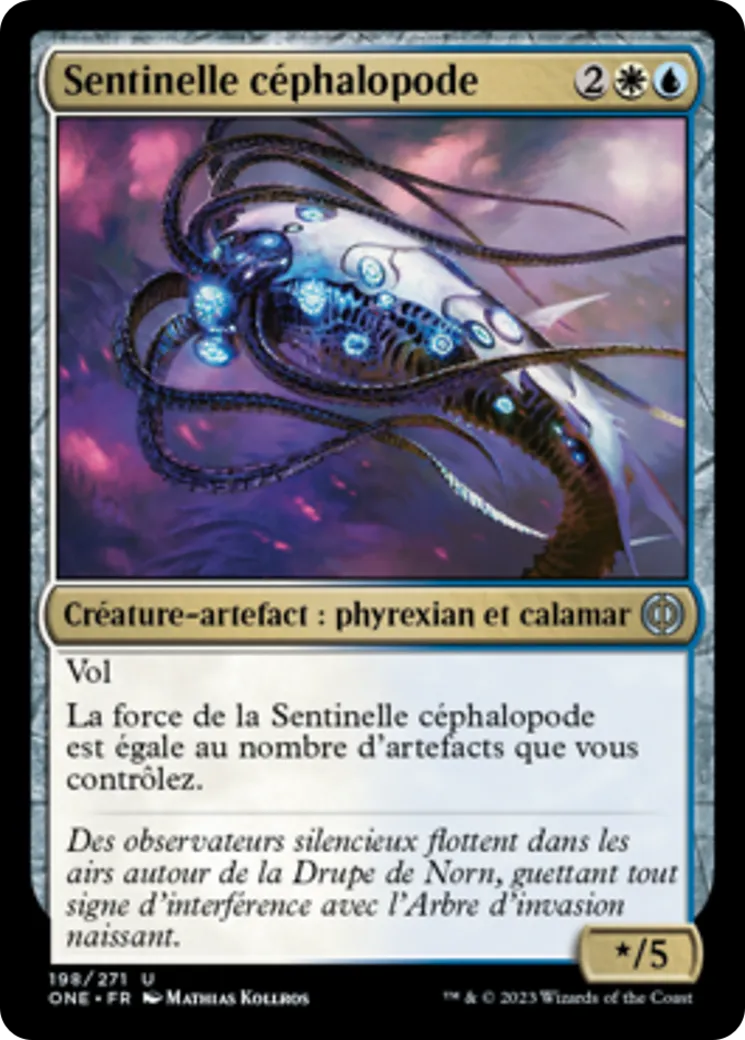 Sentinelle céphalopode — Phyrexia: All Will Be One — Magic: The Gathering