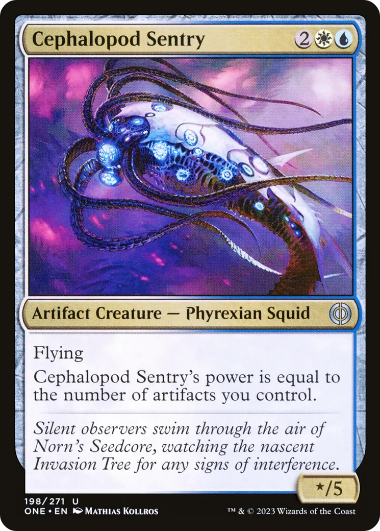 Cephalopod Sentry — Phyrexia: All Will Be One — Magic: The Gathering