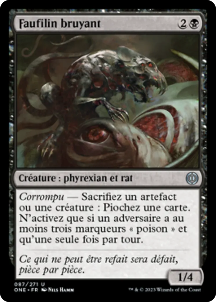 Faufilin bruyant — Phyrexia: All Will Be One — Magic: The Gathering