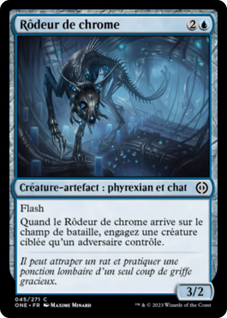 Rôdeur de chrome — Phyrexia: All Will Be One — Magic: The Gathering