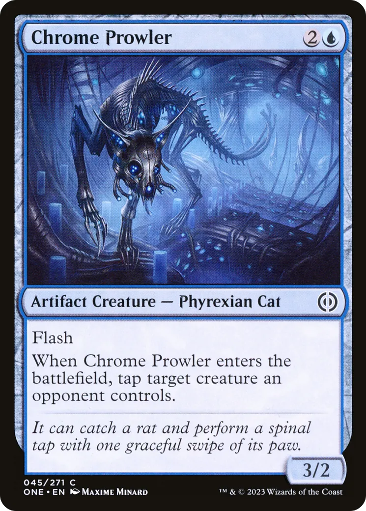 Rôdeur de chrome — Phyrexia: All Will Be One — Magic: The Gathering