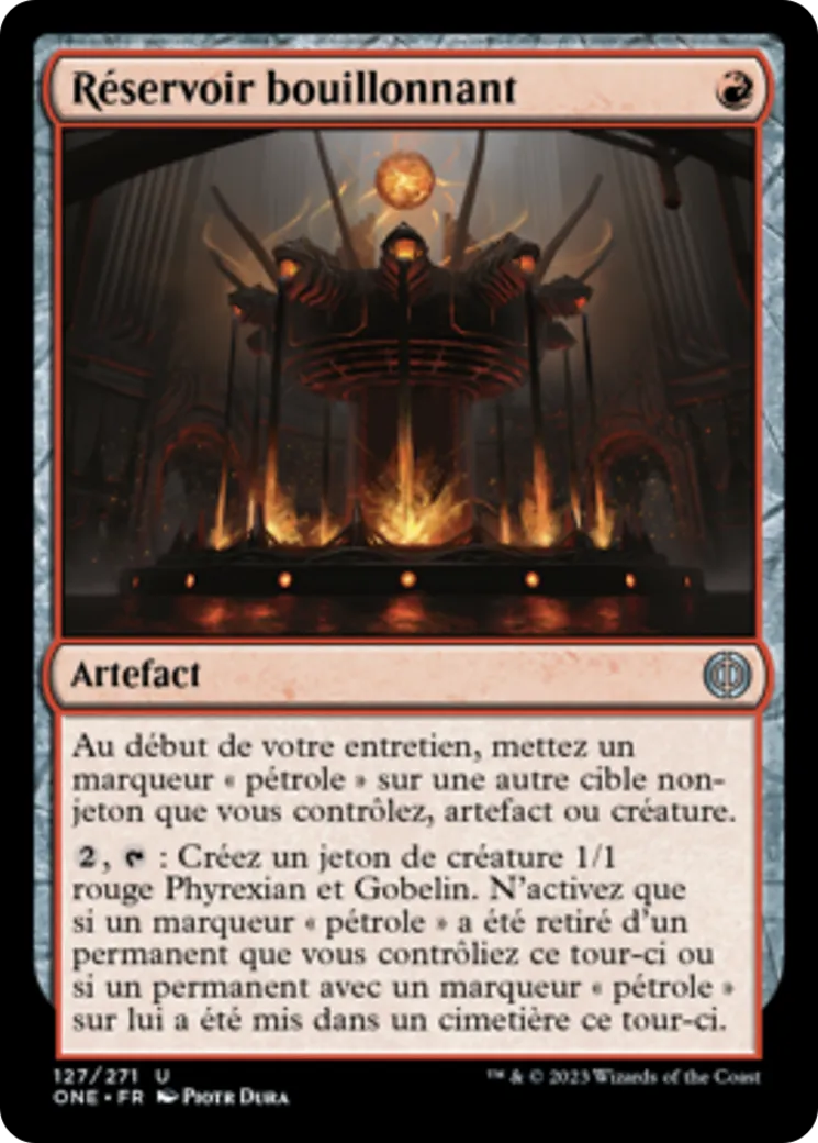 Réservoir bouillonnant — Phyrexia: All Will Be One — Magic: The Gathering