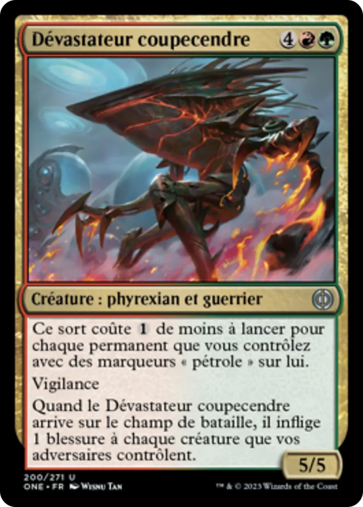 Dévastateur coupecendre — Phyrexia: All Will Be One — Magic: The Gathering