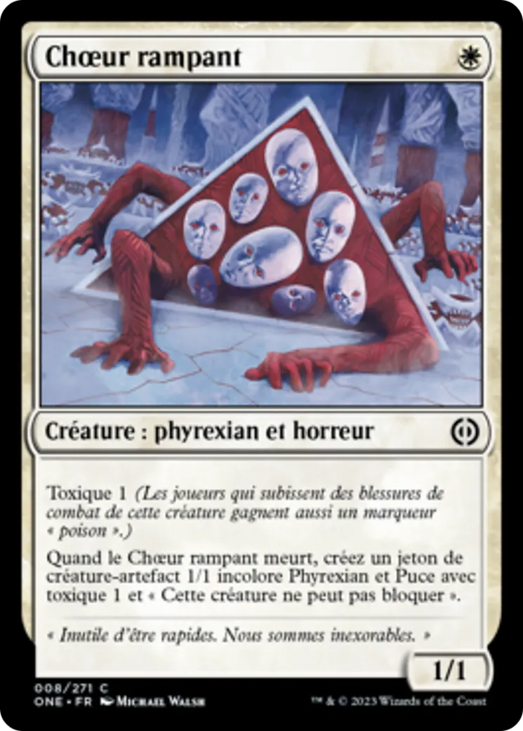 Chœur rampant — Phyrexia: All Will Be One — Magic: The Gathering