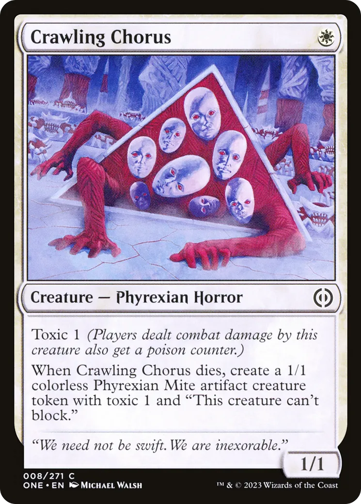 Chœur rampant — Phyrexia: All Will Be One — Magic: The Gathering