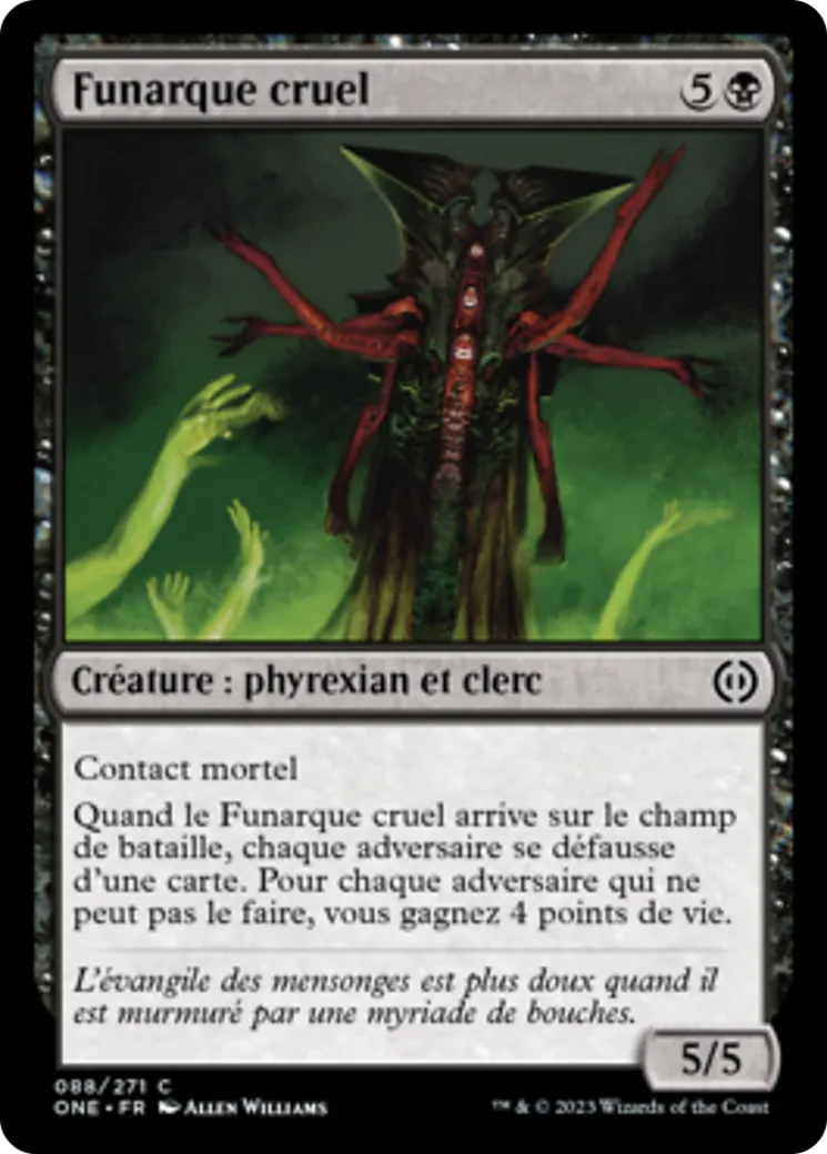 Funarque cruel — Phyrexia: All Will Be One — Magic: The Gathering
