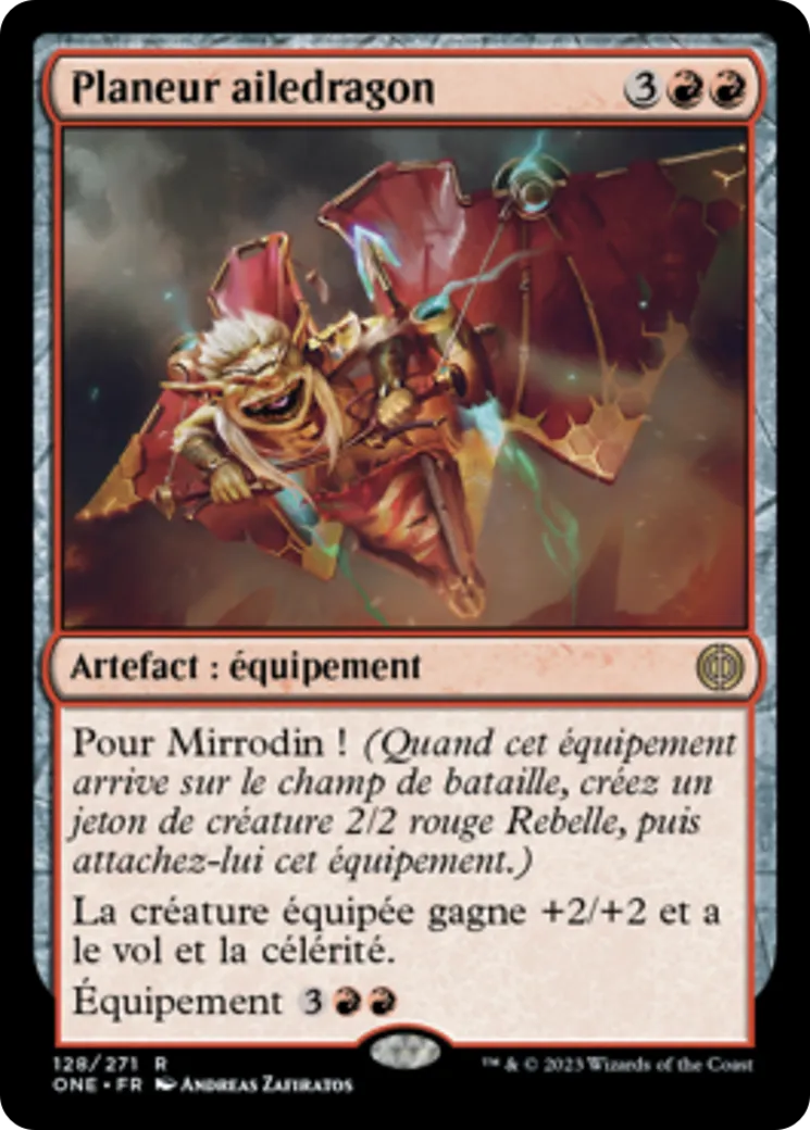 Planeur ailedragon — Phyrexia: All Will Be One — Magic: The Gathering