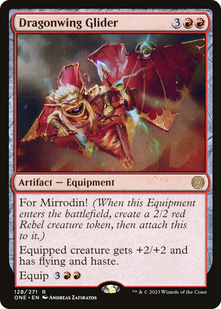 Planeur ailedragon — Phyrexia: All Will Be One — Magic: The Gathering