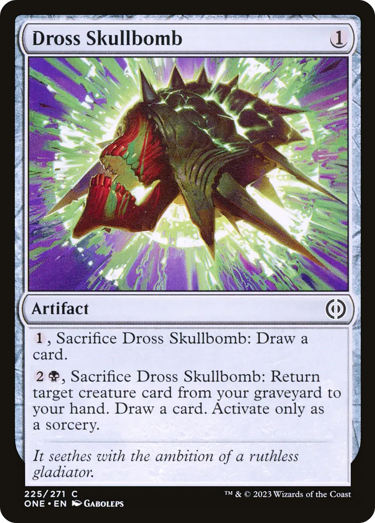 Bombe crânienne de Mephidross — Phyrexia: All Will Be One — Magic: The Gathering