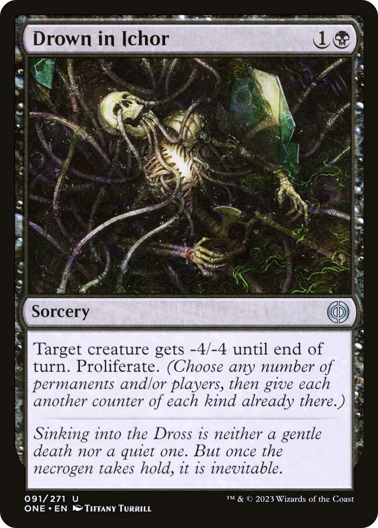 Noyade dans la sanie — Phyrexia: All Will Be One — Magic: The Gathering