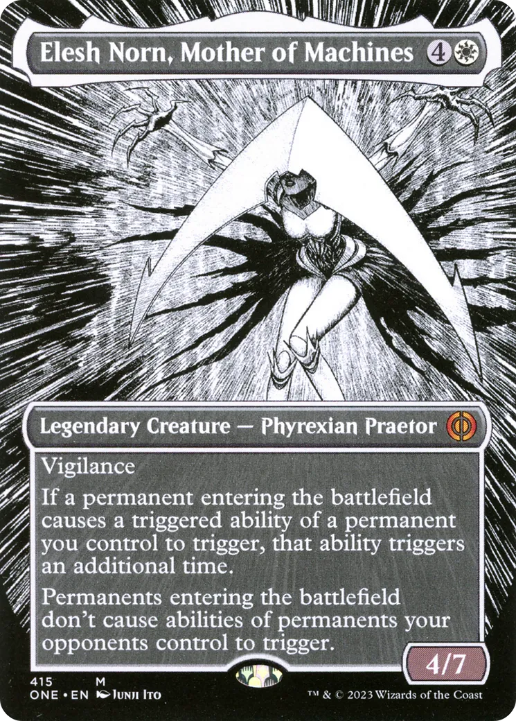 Elesh Norn, Mother of Machines — Phyrexia: All Will Be One — Magic: The Gathering