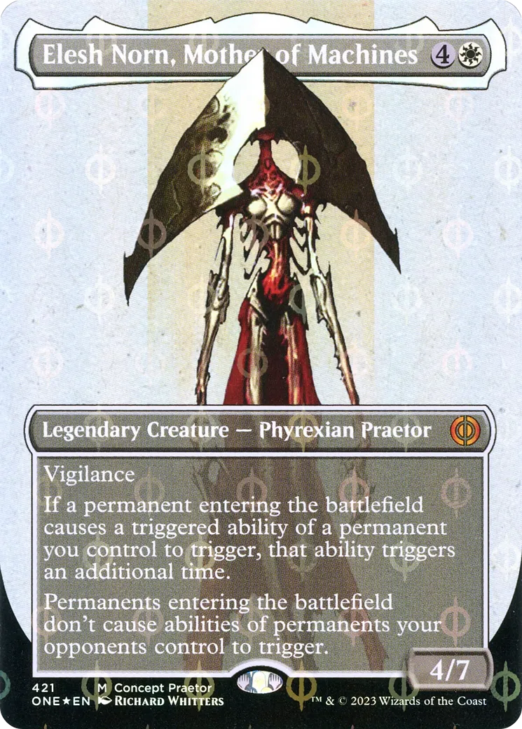 Elesh Norn, Mother of Machines — Phyrexia: All Will Be One — Magic: The Gathering