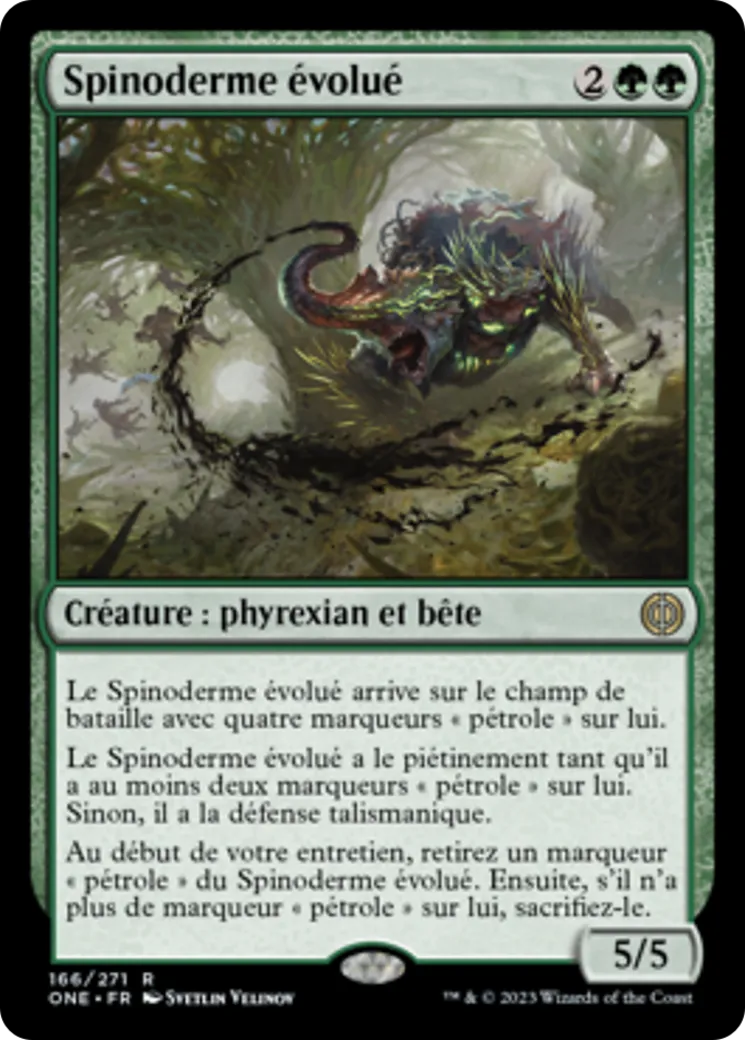 Spinoderme évolué — Phyrexia: All Will Be One — Magic: The Gathering