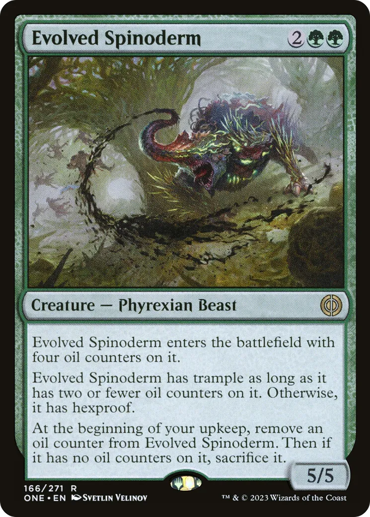 Spinoderme évolué — Phyrexia: All Will Be One — Magic: The Gathering